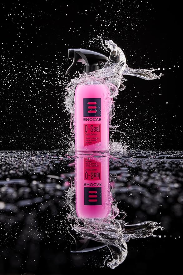 Q-SEAL Quick Detailer 16.9 fl oz – Gloss & Hydrophobic Finish – Safe on Paint, Wheels, Glass & Chrome – Streak-Free Shine