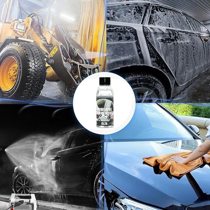 Iron Remover Car Detailing - 100ml Rim Cleaner Stain Removal,Car Rust Removal | for Wheels Brakes Calipers Tires Exterior Paint Motorcycle Rv Boat