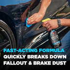 Stoner Car Care 92100 Iron Remover & Wheel Cleaner – Odorless Iron Fallout & Brake Dust Remover for Paint, Wheels & Glass – pH Balanced Rust Decontaminant – 22 fl oz