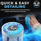 Grime Reaper Cleaning Gel | Clean Slime Putty | Auto Detailing | Car Interior Cleaner | Car Accessories | Electronic Products Keyboard Cleaner | Dust Remover