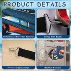 Lonfliness Car Seat Cover Towel Non Slip Back Seat Car Seat Towel Athletic Running Towel Washable Seat Cover for Gym Workout Sweat Outdoor Sport Beach Hiking Yoga (National Park)
