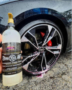 Rim Job RJ-32 Color Changing Wheel Cleaner NON Acid Iron Remover, Safe On Most Rim Finishes Cars, Trucks, Motorcycles 32 fl oz