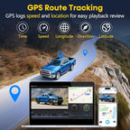 Front and Rear Dash Cam for Truck: 4K+1080P Dual Dash Camera for Pickup Ford F150 F250 Ram 1500-5G WiFi Quick Video Access 15-Min Install Record Every Moment for Accident Evidence by Befumly