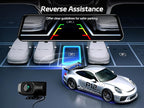 Pelsee 4K+2.5K Mirror Dash Cam with Front Starvis 2 IMX678 & Rear IMX335, 12" Rear View Mirror Camera, Color Night Vision, 5.8GHz WiFi, ADAS & BSD, Included OBD Hardwire Kit, 128GB Card, P12 Pro Max