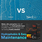 9H Crystal Ceramic Coating Spray for Auto Cars High Gloss Paint Hydrophobic Protection UV and Scratch Resistant Long-Lasting Shine 30 ml