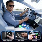 2026 2-in-1 Wired to Wireless CarPlay Android Auto Adapter, USB/Type-C Plug & Play Car Dongle, Fast Auto Connect & Stable Signal for Apple iPhone & Android