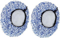 Microfibre Car Brush Cover, 2 Pieces Brush Cover for SB Washers/Wash Box Brush, Scratch-Free Car Washing,Universal Wash Mitt for Gentle Car Wash & Car Care - Blue