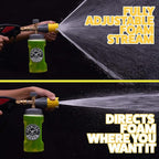 Chemical Guys Big Mouth Max Release Foam Cannon - Foam Cannon for Pressure Washer for Car Wash, Home Cleaning, and Boat Wash with 34 oz Bottle
