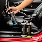 Quick Detailing Pro Kit for Auto Detailing - Complete 16-Piece Car Care Set with Shampoo, Ceramic Coating, Interior Cleaner, Engine Degreaser, Wheel & Tire Cleaner, Microfiber Towels & More