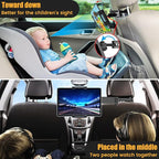 najiaxiaowu Tablet Holder for Car,ipad Headrest Mount for 5.5-18.4 Inch ipad/Phones Car Tablet Holder with 360°Rotating Adjustable Trip Essentials,Black