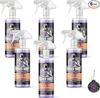 Hoosier Daddy 16oz Car Bug & Tar Remover - Fast-Acting Formula Dissolves Tough Bugs, Tar, & Sap - Easy Spray-On, Wipe-Off Solution for a Spotless Polished Finish + Air Freshener (6-Pack)