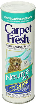 Carpet Fresh Rug and Room Deodorizer with Baking Soda and Pet Odor Neutralizer, Neutra Air Fragrance, 14 OZ
