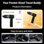 GcdPai Car Vacuum Portable Cordless 18000PA High Power Handheld Vacuum Cleaner, Mini Cordless Rechargeable Vacuum with LED Light and Multi-Nozzles for Car, Home Office, Keyboard, Pet (Black Gold)