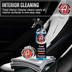 Adam's Essential Car Wash Kit (24-Item) - Auto Detailing Car Care Cleaning Kit with Foam Gun & Bucket Car & Truck Lovers, Dads, Moms and DIYers