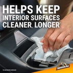 Armor All Ultra Shield + Ceramic Cleaning Wipes by Armor All, Car Interior Cleaner Wipes with Stain-Repelling Technology, 90 Count