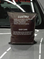 24”x36” Car Drying Towel – Dual-Color Black & Crimson Red | 1300 GSM Twist Loop Microfiber | Ultra Absorbent, Lint-Free, Scratch-Free | Fast Drying for Cars, Trucks & SUVs