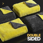 toretark Microfiber Towels for Cars Drying Towel - 36"x24", Streak-Free Double-Sided Ultra Absorbent Bath Towels, Edgeless Design for Car Detailing Cleaning & Household