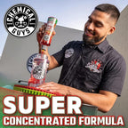Chemical Guys CWS20864M Car Wash Starter Bundle - Watermelon Snow Foam Car Wash Soap, 64 oz (Half Gallon) Watermelon Scent + Chenille Wash Mitt (2 Items) Works on Cars, Trucks, SUVs, RVs & More