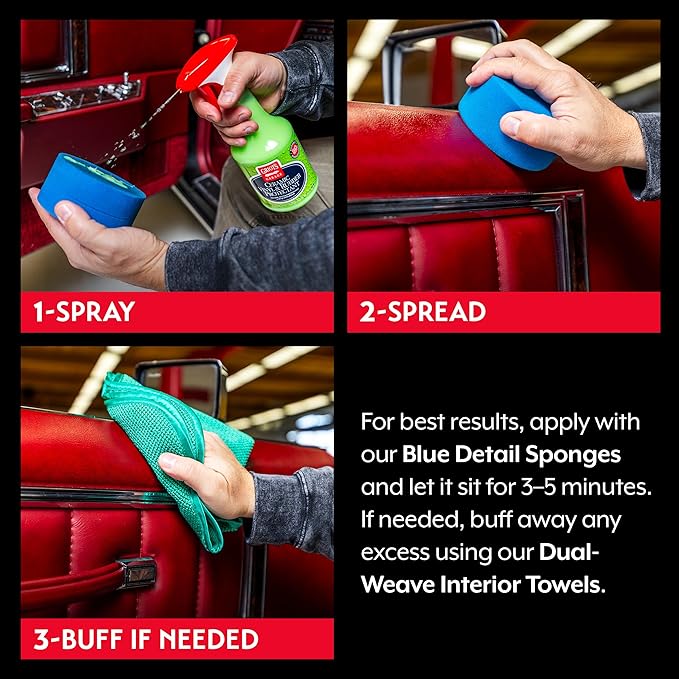 Griot's Garage Ceramic Vinyl and Rubber Protectant for Car Detailing, Restorer and Protectant for Dashboards, Door Panels, Tires, Exterior Trim, Moldings, and More, 10822, One Gallon