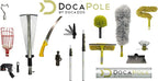 DOCA Car Wash Equipment - Car Wash Mop Attachment - Other Options Include Squeegee, Kit, Mitt, Soft Bristle Brush with or Without Long Handle Extension Pole