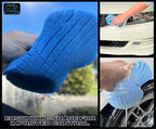 Sudz Budz® Premium Foam Ergonomic Grid Car Wash Sponge 1pc | Anti-Marring Sponge for Soap and Rinseless Washing | Cross-Cut, Easy Grip, Durable, Soft, Scratch-Free Car Cleaning and Detailing