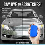 JJ Care Clay Bar Kit - Includes 3 Car Clay Bars for Auto Detailing (3x100g) + 16.9 fl. oz Clay Bar Lubricant + 2 Microfiber Cloths for Scratch-Free Finishing, Essential Clay Bar Kit for Car Detailing