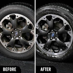 Turtle Wax Hybrid Solutions Hyper Foam Wheel and Tire Cleaner, High-Foaming Formula, Removes Dirt, Iron & Brake Dust, Perfect Prep for Tire Shine, Safe for All Wheels, 23 oz (Pack of 1)