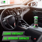 Total Car Interior Cleaner for Vehicle Detailing & Restoration All Purpose Solvent & Car Dashboard Cleaner Seats Upholstery Leather Shine Plastic Vinyl and More | Matte Finish (16 Fl Oz)