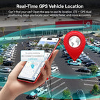 IIWEY 4G LTE Dash Cam with Live-Streaming, Anti-Theft Car Security Camera, Instant Alert via App, Cloud & SD Storage, 2K+1080P Front Inside, No Screen, IR Night Vision, 24/7 Parking Mode, GPS, OBD