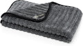 High Absorbency Weavy Microfiber Car Drying Detailing Soft Towel 1200gsm (1pack, 15.7"x27.5")