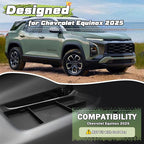 Sunsdrew 2025 Equinox Under Center Console Organizer for 2025+ Chevrolet Equinox Accessories TPE Lower Center Console Tray 2025 Chevy Equinox Console Organizer(NOT fit Equinox EV Version)