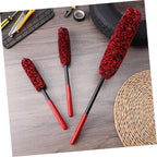 Unomor 12pcs Wheel Rim Cleaner Brushes Bendable Tire Cleaning Tools for Automotive Detailing Soft Bristle Car Wash Brushes for Cleaning