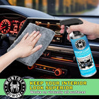 Wontolf Car Wash Kit, Car Cleaning Kit with Long Handle Car Wash Brush, Car Wash Soap, Interior Cleaner, Wheel Cleaner, Window Squeegee, Car Interior Detailing Kit for Cars Trucks RVs SUVs