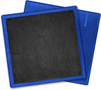 Clay Towel 2 Pack Auto Detailing - Fine Grade Microfiber Car Chamois Towel - DIY Detail Clay Bar Alternative