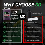 3D Grand Blast Engine Degreaser – Heavy Duty Biodegradable Cleaner for Engines, Wheels, Exhausts & More – Fast-Acting, Non-Staining – Made in USA – 1 Gallon