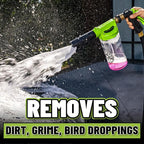 Chemical Guys TORQ Foam Blaster 6 - Foam Cannon Garden Hose Attachment, Easy to Use, Sprays Thick Suds for Safe Washing Trucks, SUVs, Motorcycles, RVs, and Other Vehicles