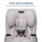 Maxi-Cosi Pria Max 3-in-1 Convertible Car Seat, Infant to Toddler Car Seat, ClipQuick Magnetic Chest Clip, Quick-Install Latch, Machine-Washable Cover, 5-100 lbs, Oyster Shell