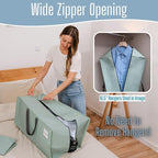 VENO 2 Pack Heavy Duty Moving Bags with Backpack Straps, Zippers & Handles, Extra Large Packing Bags for College Dorm Essentials, Moving Supplies Alternative to Cardboard Moving Boxes