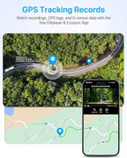 Dash Cam, 360° Dash Cam Front and Rear Inside, 4K/2.5K UHD Dash Camera for Cars, Night Vision, Built-in 5G WiFi & GPS, G-Sensor, 185° Wide Angle, HDR, Parking Mode, Support 512GB Max