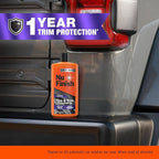 Nu Finish Tire and Trim Protectant Gel, Tire Shine and Trim Shine, Ceramic Technology, Car Cleaning Supplies, 16 fl oz