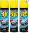 Invisible Glass 91164-3PK Premium Aerosol Glass Cleaner Spray for Car Windshields and Windows, Automotive and Home Window Cleaner, Streak-Free, Ammonia-Free, Tint-Safe – 19 oz (Pack of 3)
