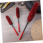 GLEAVI 9pcs Tire Cleaning Brushes Flexible Wheel Detailing Tools for Car Truck Washing Sturdy for Brake Dust Removal