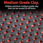 Adam's Polishes Clay Mitt - Medium Grade Clay Bar Infused Mitt | Car Detailing Glove Quickly Removes Debris from Your Paint, Glass, Wheels, & More