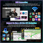 (8Core + 64GB) Car Radio Stereo for Toyota Scion XB 2007-2019, 7" QLED Touchscreen with Wireless CarPlay & Android Auto& Mirror Link, Android 15 System