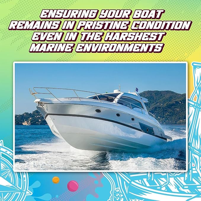 Salty Captain Boatie Wash N Wax - (Bubble Gum Scent) Foaming Car & Boat Wash and Wax Concentrate, Cleans Away Salt, Marine Residue, Dirt | pH Balanced