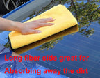 Simple Houseware Professional Grade Microfiber Towels for Car, 16" x 24", 6 Pack, 440 GSM