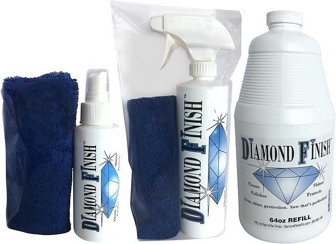 Pro Premium 84 Ounce Kit Multi Surface Cleaner Polish Protector Vehicles, Boats, Home, Removes Tar, Bird Poop, Brake Dust, Tree Sap, Grease, Fingerprints as it Shines