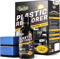 toretark Plastic Restorer for Cars, Not a Dressing, Black Trim Restorer, Ceramic Crystal Coating Highly Concentrated, Lasting Up to 6 Months+ with UV Protection, Restore Automotive Exterior 50ml*2