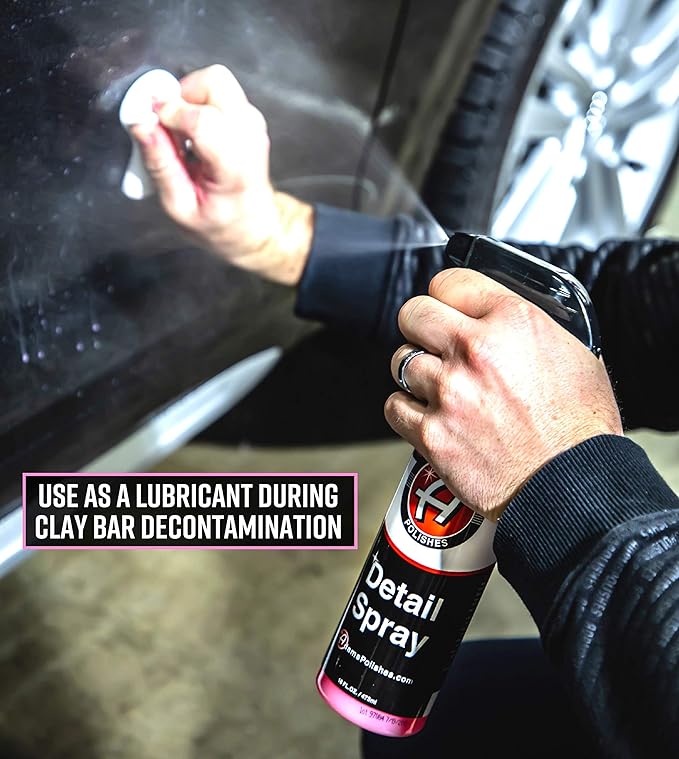 Adam’s Detail Spray Collection Kit – Quick Waterless Car Detailer Spray + 1 Gallon Refill - Gloss Enhancer, Dust & Light Dirt Remover - Complete Car Detailing Bundle