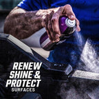 Slick Products Shine & Protectant Spray 17.35 FL OZ. - High Gloss Clear Coating Renew Vinyl, Plastic, Rubber, Trim, Tire, Car, Truck, Motorcycle, Dirt Bike (4-Pack)